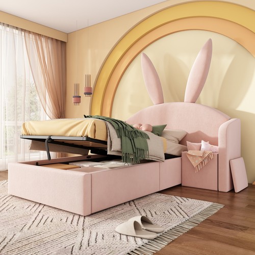 Bunny ears kids girls single - bunny,