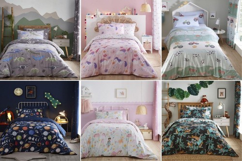 Childrens kids duvet cover set - childrens,