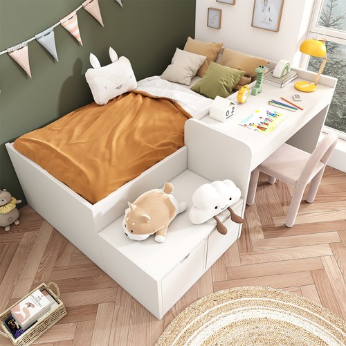 Single bed 3ft solid wood - single,