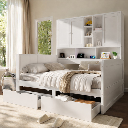 Merax kids bed frame 3ft - merax,