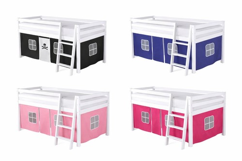 100 cotton mid sleeper bed - 100%,
