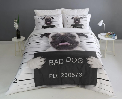 Dogs duvet cover set - 3d,