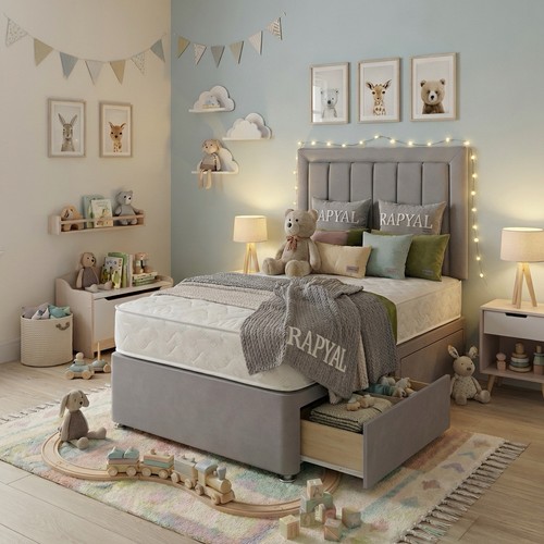 Single divan bed - divan,