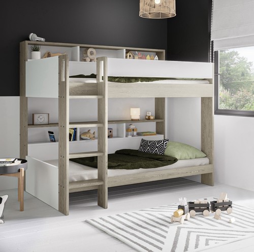 Kids bunk bed wooden frame - bunk,