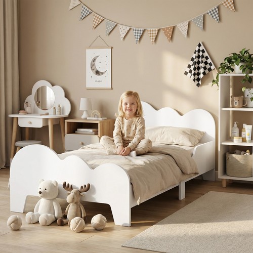 Toddler bed cloud themed - toddler, kids