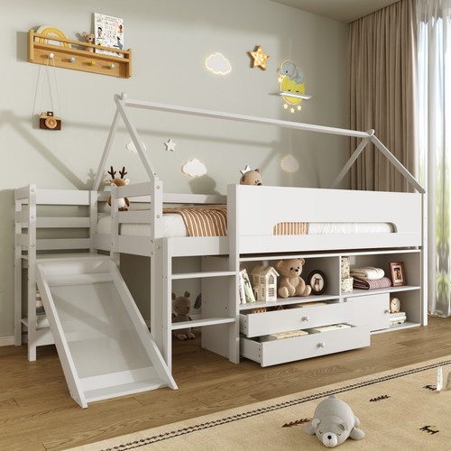 3ft single wooden kids mid - single,