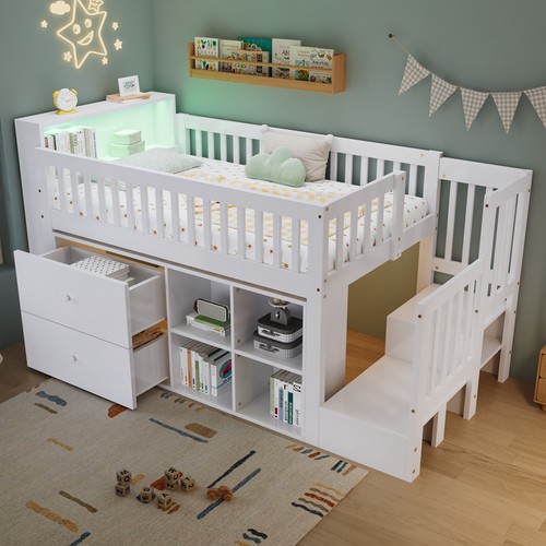 Kids mid sleeper bed - kids, with