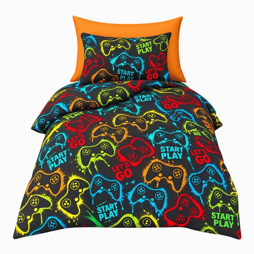 Gamer duvet cover set - gamer,