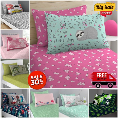 Kids fitted bed sheets set - kids,